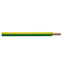 Single conductor wire 0.50mm2 Yellow-green